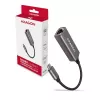 AXAGON ADE-TRC adaptador USB-C Gigabit Ethernet, 10/100/1000, Titan Grey