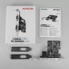 Axagon PCEA-S2N PCIe - adaptador 2x série 250 kbps com SP & LP