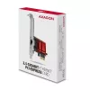 Axagon PCEE-G25 PCIe - adaptador 2.5 Gigabit Ethernet Realtek 8125, PXE, com SP & LP