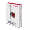 AXAGON PCEE-GIX placa de rede PCIe Gigabit Ethernet, Intel I210-AT