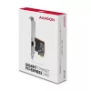 Axagon PCEE-GRF PCIe - adaptador Gigabit Ethernet Realtek 8111F incl. SP & LP