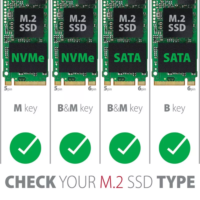 Axagon PCEM2-D PCIe x4 - adaptador para slot M.2 NVMe M-Key + SATA B-Key com SP & LP