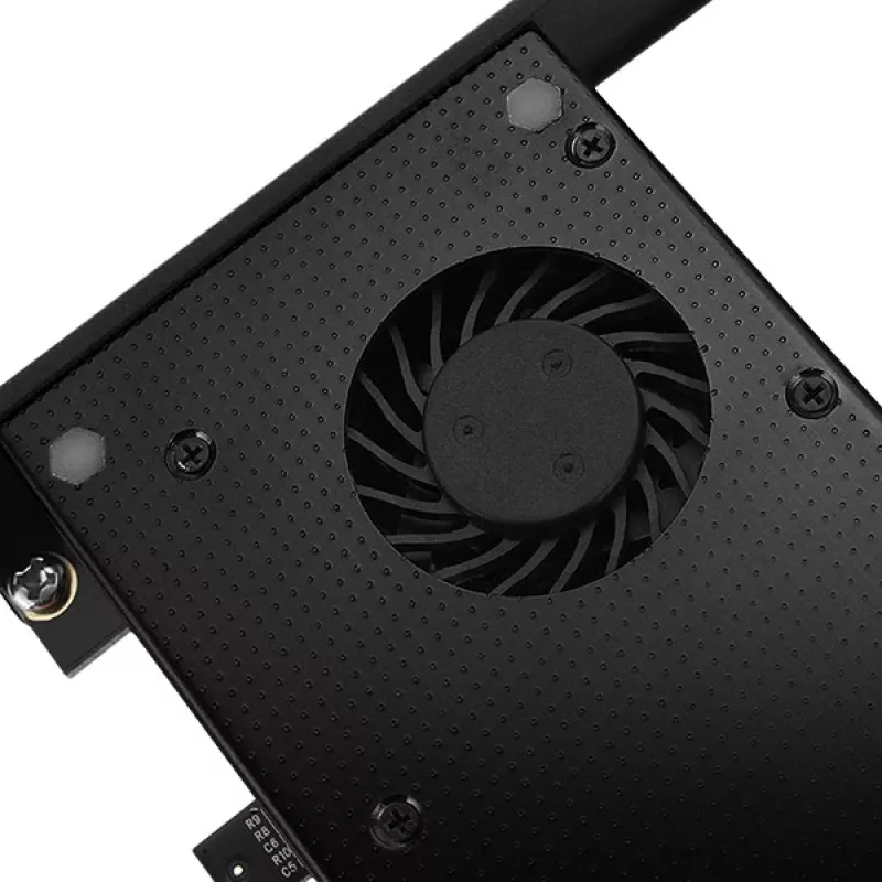 Axagon PCEM2-DC PCIe x4 - adaptador para slot M.2 NVMe M-Key + SATA B-Key com dissipador, SP & LP