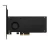Axagon PCEM2-DC PCIe x4 - adaptador para slot M.2 NVMe M-Key + SATA B-Key com dissipador, SP & LP