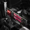 Axagon PCEM2-ND PCIe x8 - adaptador duplo para slot M.2 NVMe M-Key, RAID, dataswitch, com SP & LP