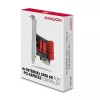 Placa de interface AXAGON PCES-SA6 — PCIe para SATA (ASM1166), 6 Gbit/s, full-height/low-profile, interna
