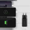 Carregador de parede GaN Axagon ACU-DPQ65 65W, 3 portas (USB-A + duplo USB-C), PD3.0/QC4+/PPS/Apple