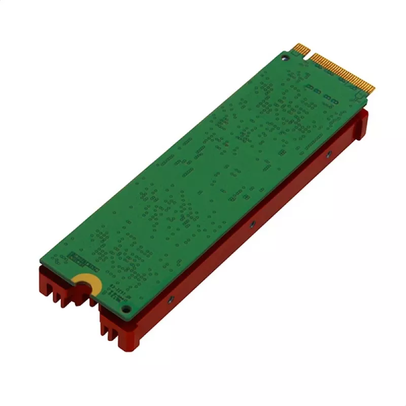 Dissipador passivo de alumínio Axagon CRL-M2 para todas as SSD M.2, tamanho 2280, 12 mm de altura.