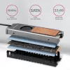 Axagon CLR-M2FAN Dissipador de cobre com ventoinha para unidades M.2-SSD de um e dois lados, tamanho 2280, altura 13 mm.