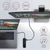 Hub Axagon HMC-6GL USB 3.2 Gen 1, 3x USB-A, HDMI 4K/30Hz, RJ-45, PD 100W, cabo USB-C de 20 cm