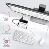 Hub Axagon HMC-6GL USB 3.2 Gen 1, 3x USB-A, HDMI 4K/30Hz, RJ-45, PD 100W, cabo USB-C de 20 cm