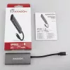 AXAGON HMC-4G2, hub USB-C 3.2 Gen 2 10 Gb/s, portas 2x USB-A + 2x USB-C, cabo USB-C 13cm