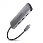 Hub Axagon HMC-5 USB 3.2 Gen 1, 2x USB-A, HDMI, SD/microSD, PD 100W, cabo USB-C de 20 cm