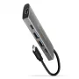 Axagon HMC-5G2 SPEEDSTER hub USB-C 5 em 1, 2x USB-A, 2x USB-C, HDMI, PD 60 W