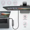Axagon HMC-5G2 SPEEDSTER hub USB-C 5 em 1, 2x USB-A, 2x USB-C, HDMI, PD 60 W