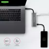 Axagon HMC-5G2 SPEEDSTER hub USB-C 5 em 1, 2x USB-A, 2x USB-C, HDMI, PD 60 W