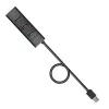 Axagon HUE-S2BL hub de carregamento 4x USB 3.0 com cabo de 1,2 m, alimentação via Micro-USB