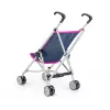 Carrinho de bonecas milly mally Julia Prestige Navy construção leve