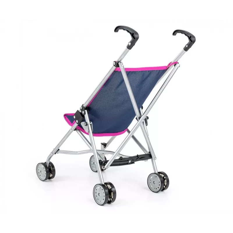 Carrinho de bonecas milly mally Julia Prestige Navy construção leve