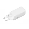Carregador móvel IBOX ILUC65W, 65W, 2x USB-C + 1x USB-A, branco, cabo de 1,5 m