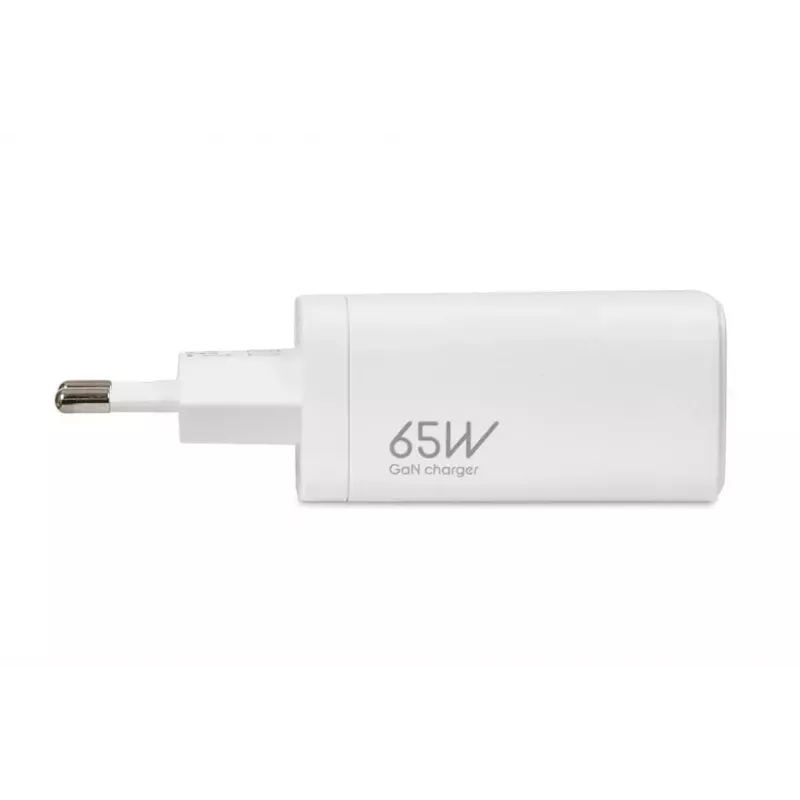 Carregador móvel IBOX ILUC65W, 65W, 2x USB-C + 1x USB-A, branco, cabo de 1,5 m