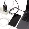 Carregador de CA para dispositivos móveis IBOX ILUC65B — 65 W, 3x USB (2x USB‑A Gen1, 1x USB‑C), preto, 100–240 V
