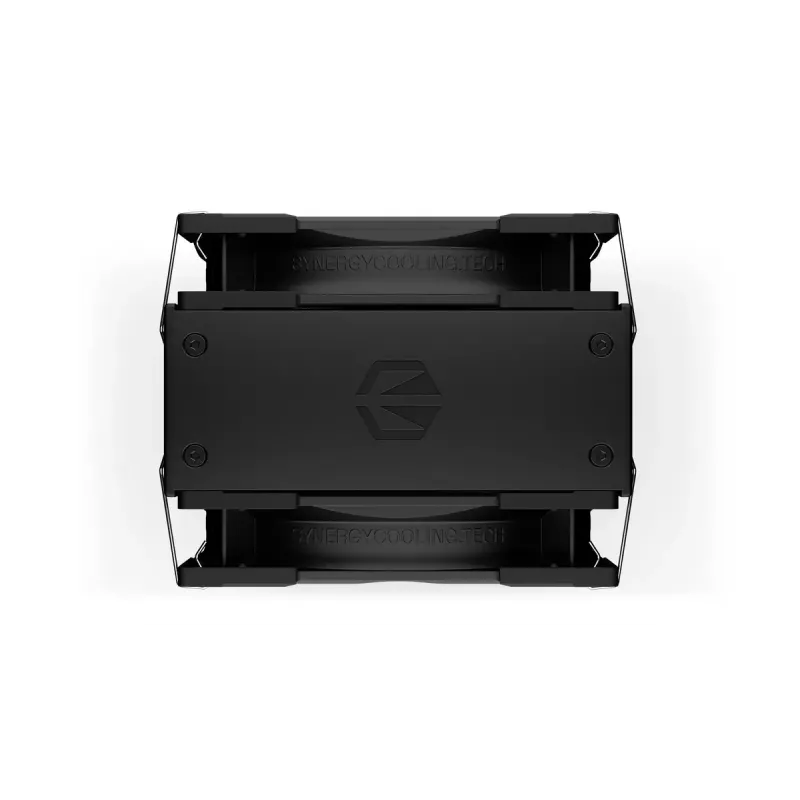 Refrigerador de ar ENDORFY Fera 5 Dual Fan — 2 ventoinhas PWM de 120 mm, 4 heatpipes, TDP 220 W, compatível com LGA 2011 e vários sockets, preto