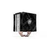 Refrigerador de ar ENDORFY Fera 5 Dual Fan — 2 ventoinhas PWM de 120 mm, 4 heatpipes, TDP 220 W, compatível com LGA 2011 e vários sockets, preto