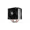 Refrigerador de ar ENDORFY Fera 5 Dual Fan — 2 ventoinhas PWM de 120 mm, 4 heatpipes, TDP 220 W, compatível com LGA 2011 e vários sockets, preto
