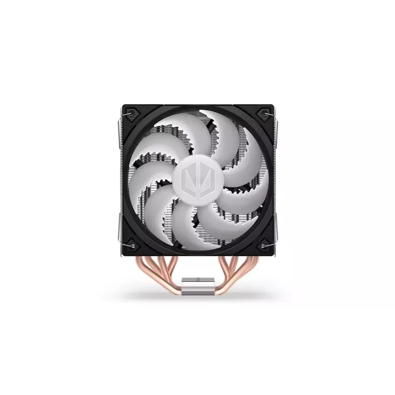 ENDORFY Fera 5 ARGB EY3A007 cooler de ar para CPU, ventoinha Fluctus PWM ARGB de 120 mm, 4 heat pipes, altura 155 mm, preto