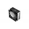 ENDORFY Fera 5 ARGB EY3A007 cooler de ar para CPU, ventoinha Fluctus PWM ARGB de 120 mm, 4 heat pipes, altura 155 mm, preto