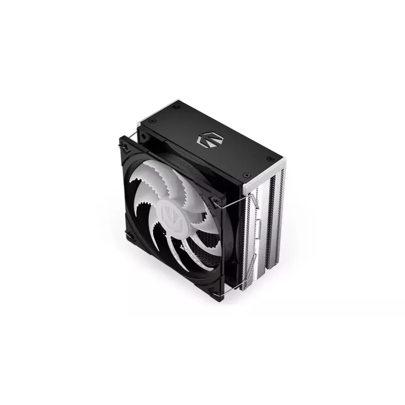 ENDORFY Fera 5 ARGB EY3A007 cooler de ar para CPU, ventoinha Fluctus PWM ARGB de 120 mm, 4 heat pipes, altura 155 mm, preto
