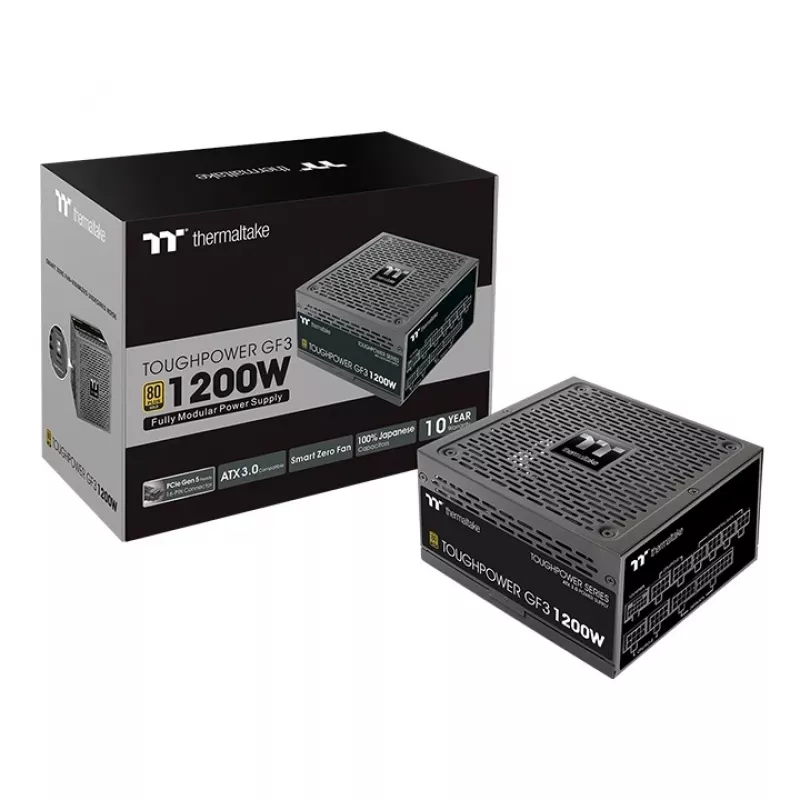 Fonte de alimentação THERMALTAKE - Toughpower GF3 1200W Gold - TT Premium Edition