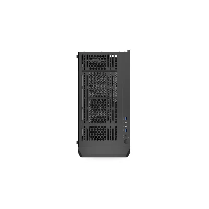 Caixa para PC ENDORFY Regnum 400 ARGB torre preta — ATX, vidro temperado, ARGB, 3x120mm à frente, 1x120mm atrás, suporta GPU 37 cm