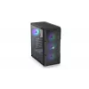 Caixa para PC ENDORFY Regnum 400 ARGB torre preta — ATX, vidro temperado, ARGB, 3x120mm à frente, 1x120mm atrás, suporta GPU 37 cm