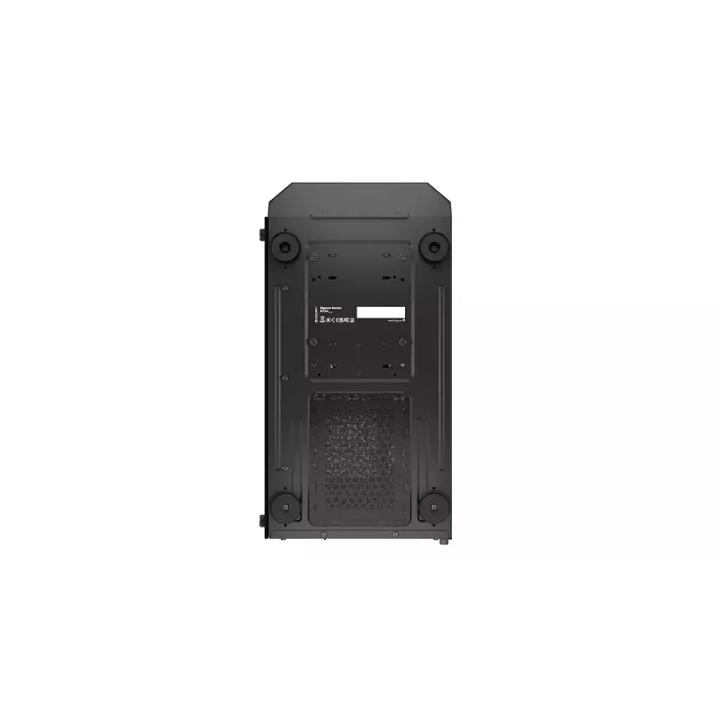 Caixa para PC ENDORFY Signum 300 ARGB torre preta — ATX, vidro temperado, iluminação ARGB, suporta GPU 350 mm, altura do refrigerador de CPU 161 mm