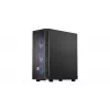 Caixa para PC ENDORFY Signum 300 ARGB torre preta — ATX, vidro temperado, iluminação ARGB, suporta GPU 350 mm, altura do refrigerador de CPU 161 mm