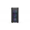 Caixa para PC ENDORFY Signum 300 ARGB torre preta — ATX, vidro temperado, iluminação ARGB, suporta GPU 350 mm, altura do refrigerador de CPU 161 mm