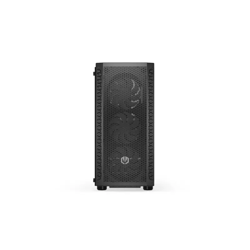 Caixa para PC ENDORFY Signum 300 ARGB torre preta — ATX, vidro temperado, iluminação ARGB, suporta GPU 350 mm, altura do refrigerador de CPU 161 mm