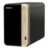 QNAP TS-264 NAS torre Intel® Celeron® N5095 8 GB 0 TB QNAP QTS preto, dourado