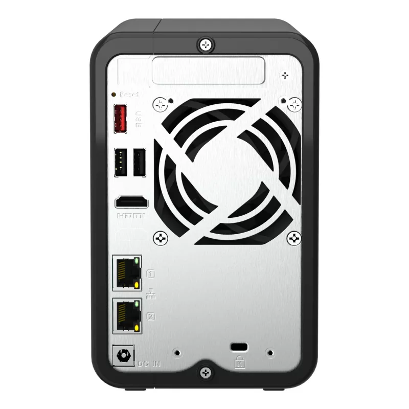 QNAP TS-264 NAS torre Intel® Celeron® N5095 8 GB 0 TB QNAP QTS preto, dourado