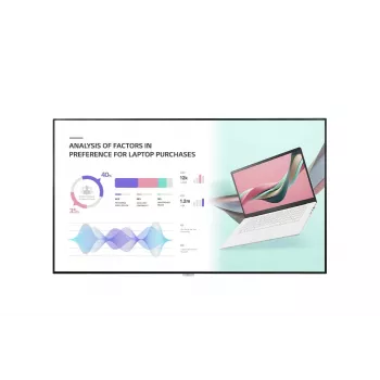 LG 98UH5J-H ecrã de sinalização digital ecrã plano 2,49 m (98 polegadas) LCD Wi-Fi 500 cd/m² 4K Ultra HD preto WebOS 24/7