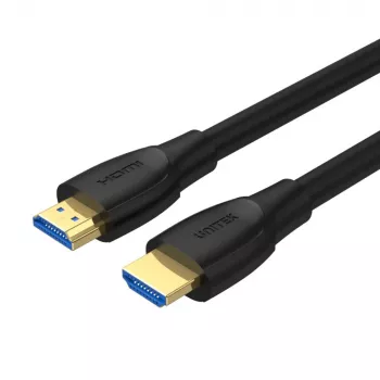 Cabo HDMI Unitek C11041BK, 5 m, HDMI 2.0, 18 Gbit/s, contactos banhados a ouro, revestimento em PVC