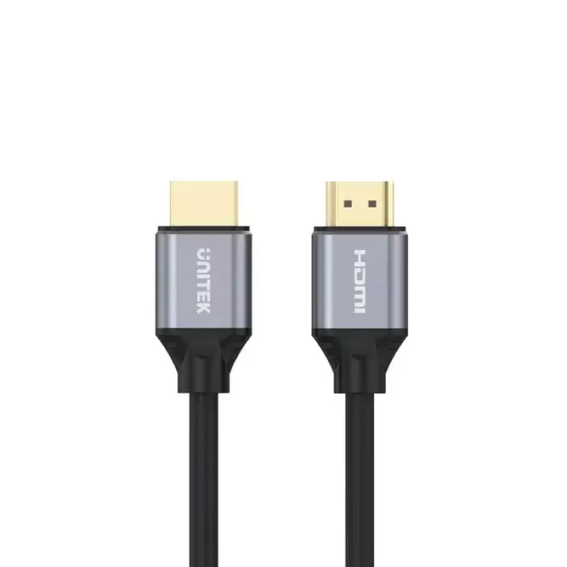 Cabo HDMI Unitek C140W 5 m – HDMI Type-A para Type-A, HDMI 2.1, 48 Gbit/s, 120 Hz, preto