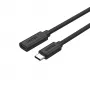 Cabo USB-C UNITEK – USB 3.2 Gen 2 (3.1 Gen 2) – 0,5 m preto