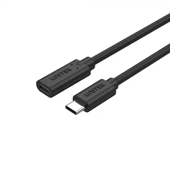 Cabo USB-C UNITEK - USB 3.2 Gen 2 (3.1 Gen 2) - 1 m preto