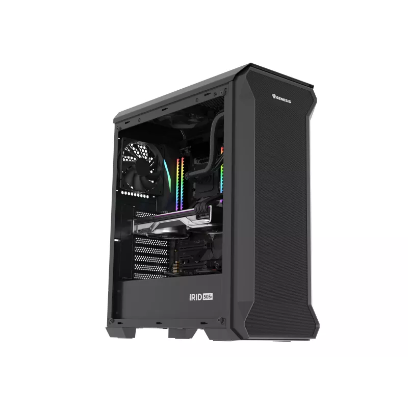 GENESIS Irid 505F Midi Tower preta