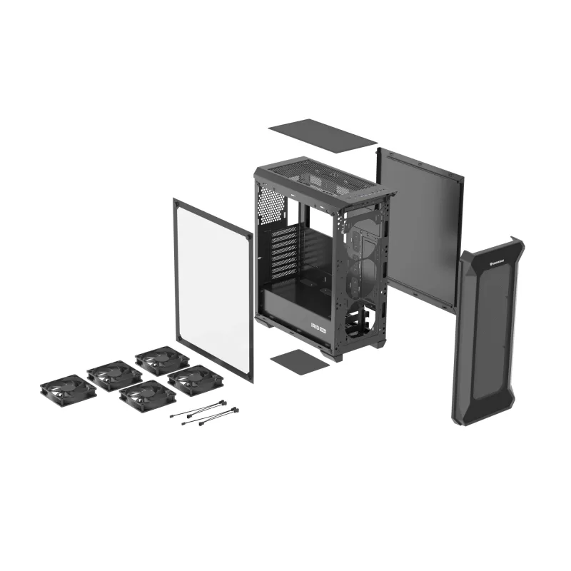 GENESIS Irid 505F Midi Tower preta