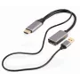 Adaptador GEMBIRD Ativo 4K HDMI Macho para DisplayPort Fêmea, Preto