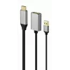 Adaptador GEMBIRD Ativo 4K HDMI Macho para DisplayPort Fêmea, Preto